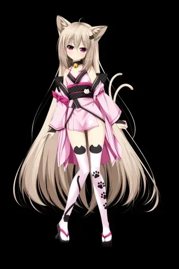[Casket] Iegami Nyoubou ~Nanashi Nekomata wa Kami Tuber~ (Character set & Backgrounds) manga cover