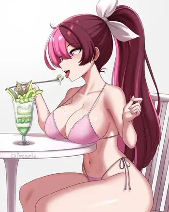 (Cslucaris) Neo enjoying her parfait manga cover