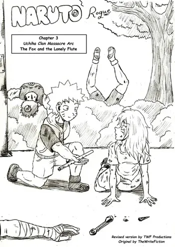 [TheWriteFiction] Naruto: Rogue - Chapter 3 - The Fox and the Lonely Flute manga cover