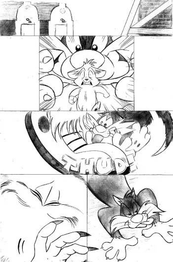 (Looney Tunes) The Chase manga cover