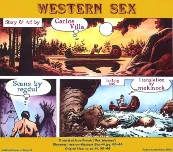 [Carlos Villa] Western Sex [English] {Mekinok} manga cover