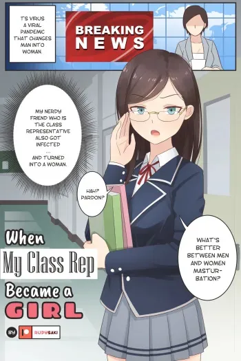 When My Class Rep Became a Girl manga cover