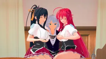 [Lv92 TS] Rias x Akeno Timestop manga cover