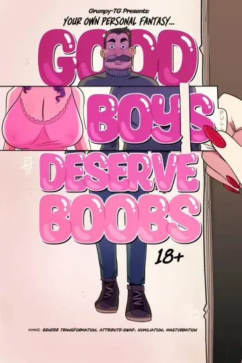 [GrumpyTG] Good Boys Deserve Boobs manga cover