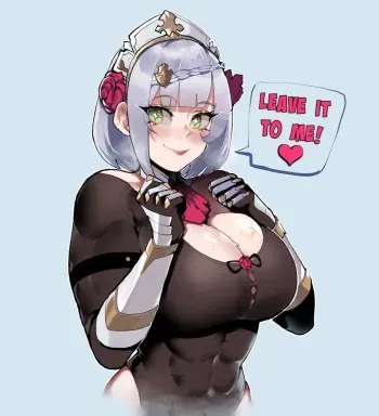 [ThiccwithaQ | Nyantcha] Churled Noelle (Genshin Impact) [English] manga cover
