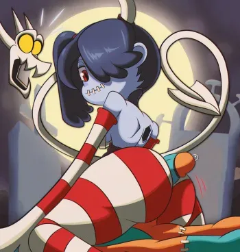 [AnoNingen] Squigly (Skullgirls) manga cover