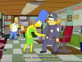[Porncartoon] Marge Know How To Deal With Chief Wiggum (The Simpsons) manga cover