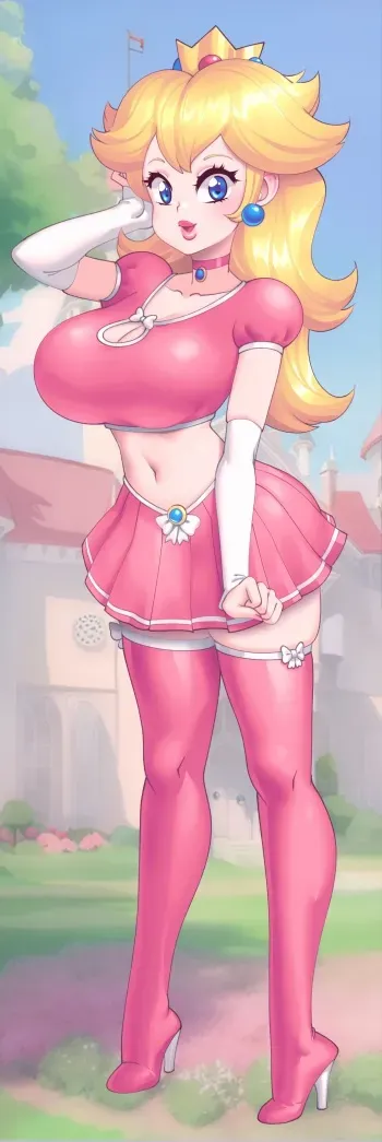 (supersatanson ) Princess Pink Quick Date!+Brincess Beach (P+P) (Super Mario Bros) manga cover