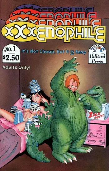 [Phil Foglio] XXXenophile №01 [original run] manga cover