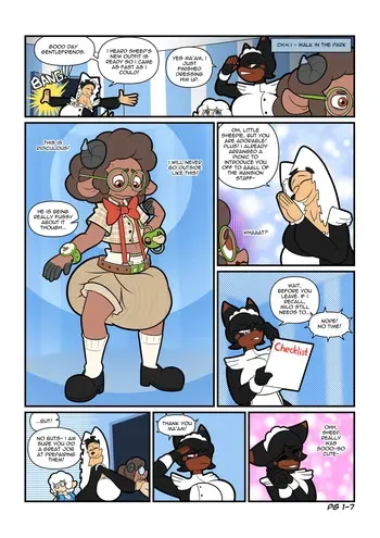 [Sheepl (EvilSheepl/Thesheepl)] Comic: Chapter 4.1 - Walk in the Park manga cover