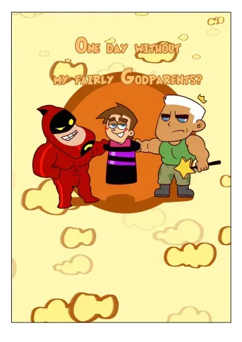 One Day Without My Fairly Godparents manga cover