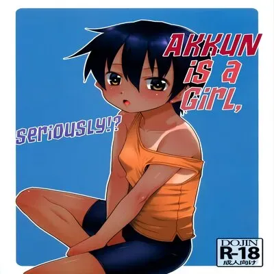Akkun Onnanoko tte ma!? [Original] manga cover
