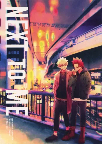 (Douyara Deban no Youda! 16) [BITE (Natsuo)] NEXT to ME (Boku no Hero Academia) manga cover