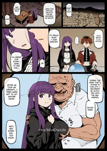 Fern-san did her best manga cover