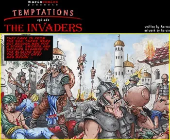 [Garvin] Temptations - The Invaders manga cover