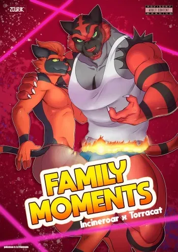 [Zourik] Family Moment (Pokemon) [Russian] [Mccree] manga cover