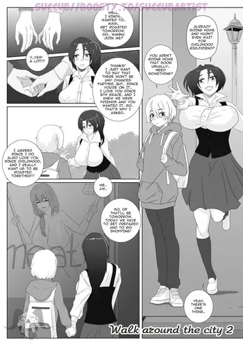 [succub] Walk through the city 2 manga cover