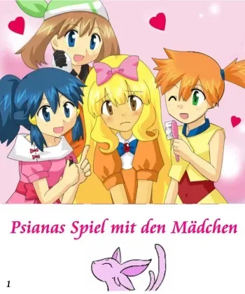 Pokemon - Psianas Spiel mit den Mädchen manga cover