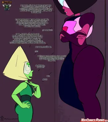 [Swindle94] Peridot Learns About Fusion (Steven Universe) (Spanish) [kalock & VCP] manga cover