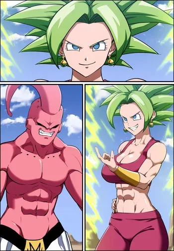 [Khear] Kefla x Majin Buu (Dragon Ball Super) manga cover