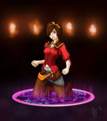 [Rick404] Corrupting Leah (Diablo III) manga cover