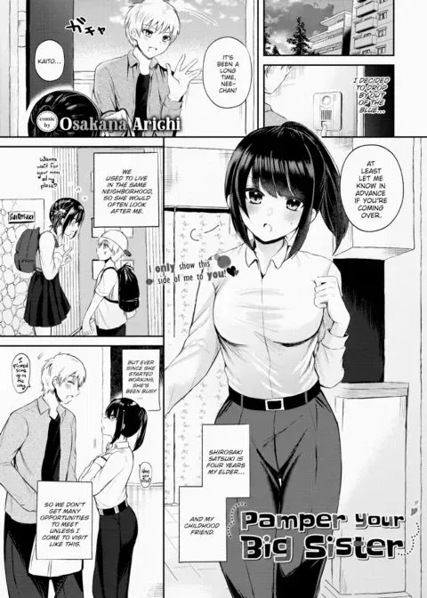 Pamper Your Big Sister manga cover