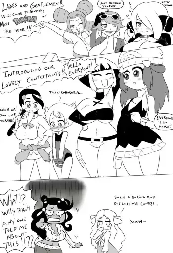 [Nikoh] Sinnoh Miss Pokemon Contest manga cover