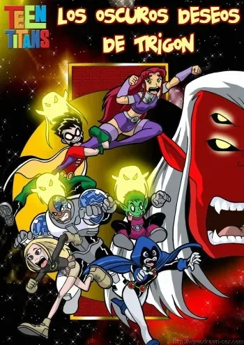 [Palcomix] Los Oscuros Deseos de Trigon (Teen Titans) [Spanish] manga cover