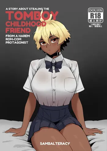 Sambalteracy - A Story About Stealing The Tomboy Childhood Friend From a Harem Rom-Com Protagonist Vol.1 - 3 manga cover