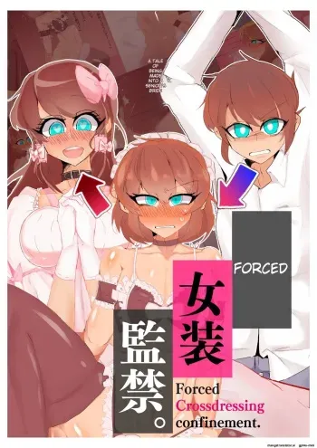 _強制女装監禁。~先輩のお嫁さんにされた話~ manga cover