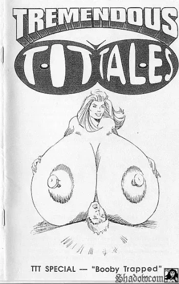 "Booby Trapped" (Tremendous Tit Tales) manga cover