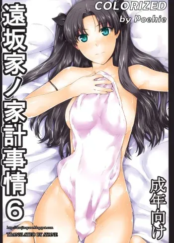Tohsaka-ke no Kakei Jijou 6 manga cover