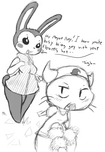 [Roy McCloud] Bunnie and Roy manga cover