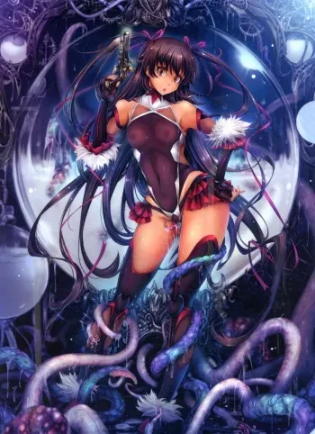 (C96) [Garyuh-Chitai (TANA)] TENTACLES Reisou Taimanin Yukikaze no Koukotsu (Taimanin Yukikaze) manga cover