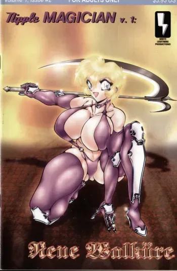 Nipple magician vol 1 issue 2 manga cover