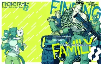 Finding Family 8 manga cover