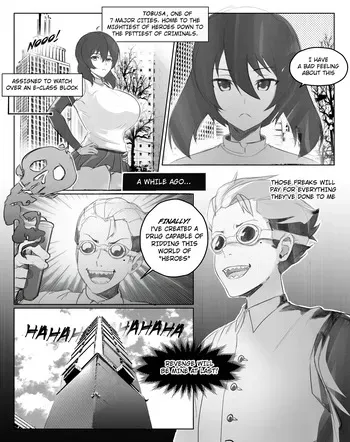 [Indra] To be a Hero ch.1 + ch.2 manga cover