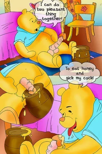 Winnie The Pooh and viagra manga cover