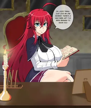 Rias dark art (naverart) manga cover