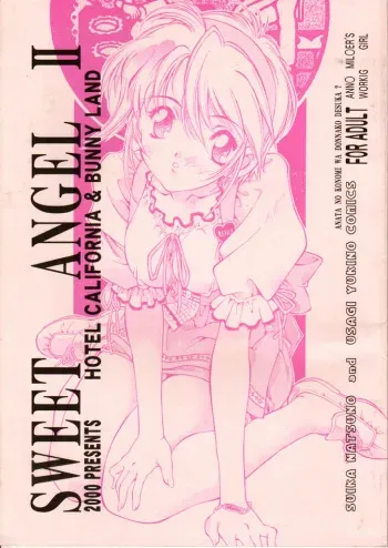 [Hotel California (Suika Natsuno) & Bunny Land (Usagi Yukino)]Sweet Angel II manga cover