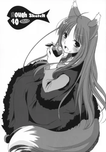 (SC38) [Digital Lover (Nakajima Yuka)] Rough Sketch 40 (Spice and Wolf) manga cover
