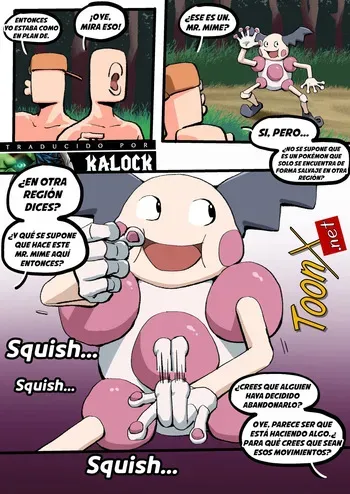 [Woomochichi] Bea & Mr. Mime (Pokemon) (Spanish) [kalock] manga cover