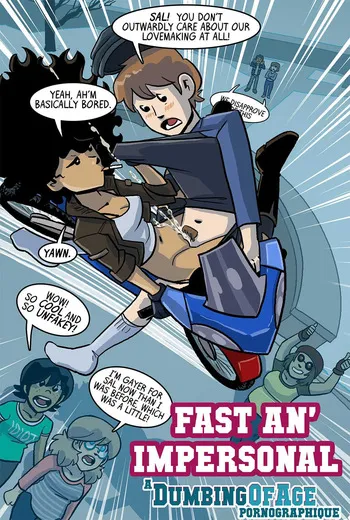 Fast An Impersonal (Dumbing of Age) (Pornographique) manga cover