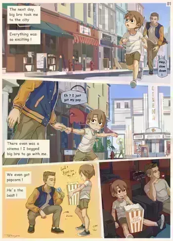 First time at the cinema manga cover