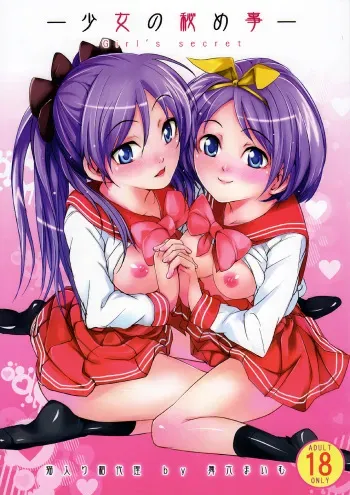 (C72) [Neko Iri Bako Dairi (Maimu-Maimu)] Shoujo no himegoto Girl's secret (Lucky Star) manga cover