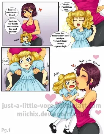 [Just-A-Little-Vore] Kiddy meal manga cover