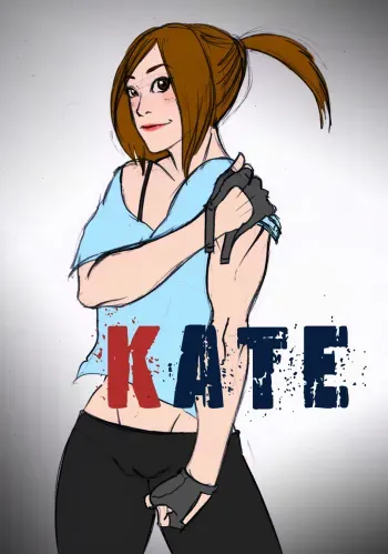 Kate vs Dunn manga cover