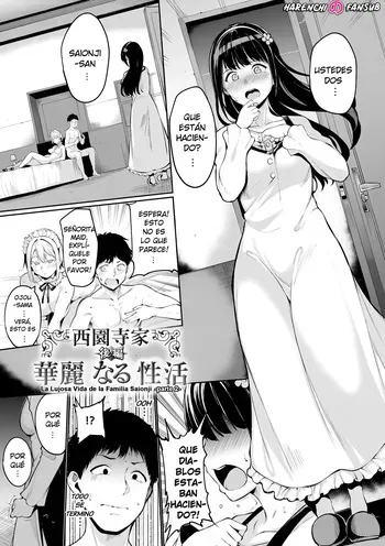 [Alp] Saionjike no Kareinaru Seikatsu -kouhen- | La Lujosa Vida de la Familia Saionji -parte 2- (Melty Limit) [Spanish] [Harenchi no Fansub] [Decensored] [Digital] manga cover