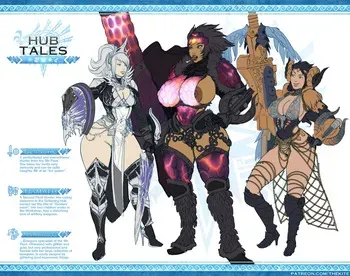 [TheKite] Hub Tales (Monster Hunter) manga cover