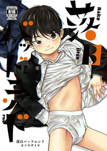 [Osouzaiya (Yoshizaki)] Rakujitsu Bad End | Setting Sun Bad End [English] {Chin²} [Digital] manga cover